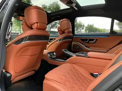 2022 Mercedes-Benz S-Class S 500 L 4MATIC, чёрный — фото 14