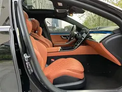 2022 Mercedes-Benz S-Class S 500 L 4MATIC, чёрный — фото 22