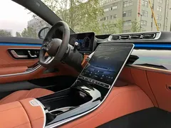 2022 Mercedes-Benz S-Class S 500 L 4MATIC, чёрный — фото 24