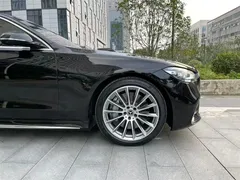 2022 Mercedes-Benz S-Class S 500 L 4MATIC, чёрный — фото 27