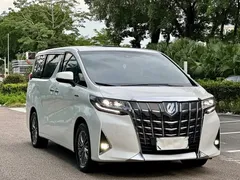 2021 Toyota Alphard Hybrid 2.5L Premium, белый — фото 3