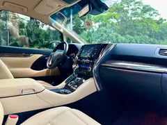 2021 Toyota Alphard Hybrid 2.5L Premium, белый — фото 8