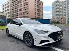 2020 Hyundai Sonata 380TGDi AT GS Smart Enjoyment, белый — фото 3