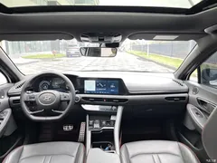 2020 Hyundai Sonata 380TGDi AT GS Smart Enjoyment, белый — фото 5