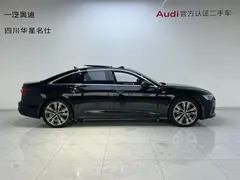 2022 Audi A6L 45 TFSI quattro, чёрный — фото 3