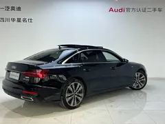 2022 Audi A6L 45 TFSI quattro, чёрный — фото 4