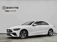 2022 Mercedes-Benz C-Class C 200 L Sport, белый — фото 1