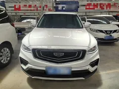 2020 Geely Atlas 1.8TD DCT PRO, белый — фото 3