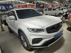 2020 Geely Atlas 1.8TD DCT PRO, белый — фото 4