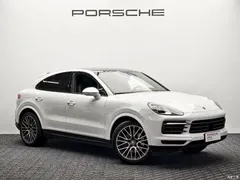 2023 Porsche Cayenne Cayenne Coupé 3.0T Platinum, белый — фото 3