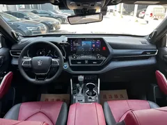 2022 Toyota Crown Kluger 2.5L HEV 4WD Flagship, чёрный — фото 5
