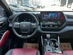 2022 Toyota Crown Kluger 2.5L HEV 4WD Flagship, чёрный — фото 6