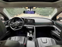 2022 Hyundai Elantra 240TGDi DCT LUX Premium, белый — фото 6