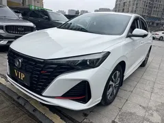 2023 Changan Eado PLUS 1.4T GDI DCT Premium, белый — фото 1