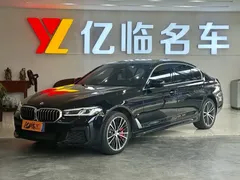 2023 BMW 5 Series 530Li Leading M Sport Package, чёрный — фото 1
