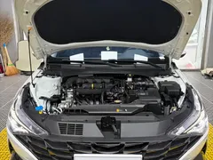 2022 Hyundai Elantra 1.5L CVT LUX Premium, белый — фото 9