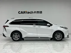 2021 Toyota Sienna 2.5L Hybrid Platinum, белый — фото 7
