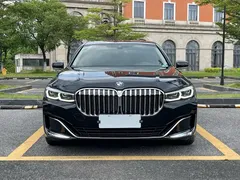 2021 BMW 7 Series 7 740Li, чёрный — фото 2