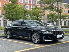 2021 BMW 7 Series 7 740Li, чёрный — фото 3