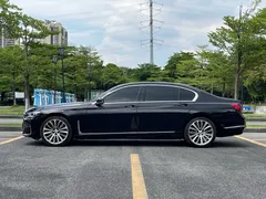 2021 BMW 7 Series 7 740Li, чёрный — фото 7