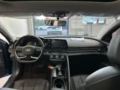 2022 Hyundai Elantra 1.5L CVT GLX Elite, синий — фото 8