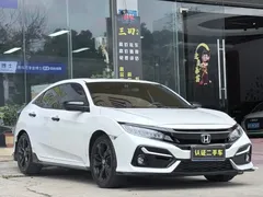 2021 Honda Civic HATCHBACK 220TURBO CVT, белый — фото 3