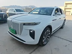 2022 Hongqi E-HS9 660km, белый — фото 1