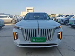 2022 Hongqi E-HS9 660km, белый — фото 3