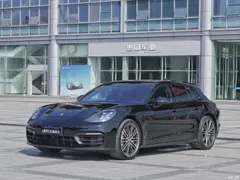 2021 Porsche Panamera Panamera 4 Sport Turismo 2.9T, чёрный — фото 1