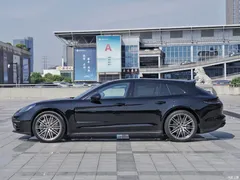 2021 Porsche Panamera Panamera 4 Sport Turismo 2.9T, чёрный — фото 2