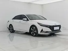 2021 Hyundai Elantra 1.5L CVT GLX Elite, белый — фото 2