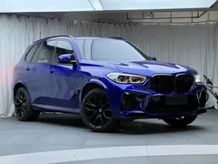 2020 BMW X5 M, синий — фото 2