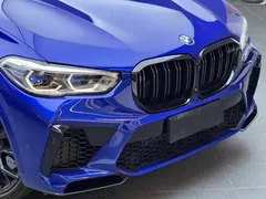 2020 BMW X5 M, синий — фото 7