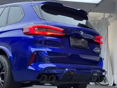 2020 BMW X5 M, синий — фото 8