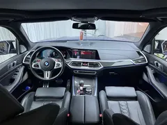 2020 BMW X5 M, синий — фото 12