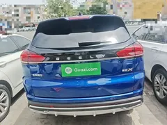 2022 Geely Atlas 1.8TD DCT, синий — фото 4