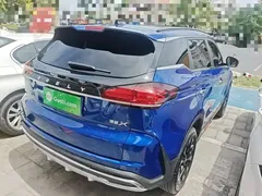 2022 Geely Atlas 1.8TD DCT, синий — фото 5