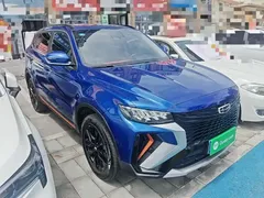 2022 Geely Atlas 1.8TD DCT, синий — фото 22