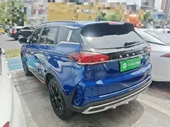 2022 Geely Atlas 1.8TD DCT, синий — фото 23