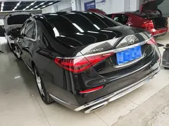 2021 Mercedes-Benz Maybach S-Class 480 4MATIC, чёрный — фото 3