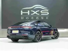 2023 Porsche Panamera Panamera 4 Executive Platinum 2.9T, синий — фото 4