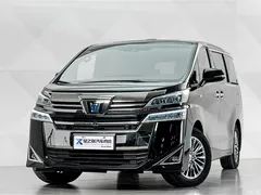 2021 Toyota Vellfire Crown Hybrid 2.5L HV Premium, чёрный — фото 2