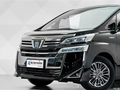 2021 Toyota Vellfire Crown Hybrid 2.5L HV Premium, чёрный — фото 3