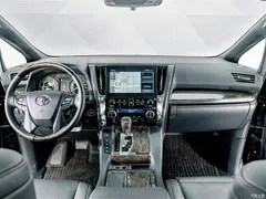 2021 Toyota Vellfire Crown Hybrid 2.5L HV Premium, чёрный — фото 12
