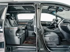 2021 Toyota Vellfire Crown Hybrid 2.5L HV Premium, чёрный — фото 21