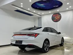 2022 Hyundai Elantra 1.5L CVT LUX Premium, белый — фото 18