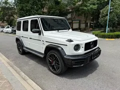 2023 Mercedes-Benz G-Class G 500, белый — фото 3