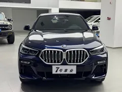 2021 BMW X6 xDrive40i M, синий — фото 3