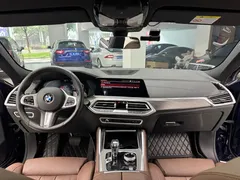 2021 BMW X6 xDrive40i M, синий — фото 14