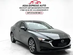 2021 Mazda 3 2.0L AT, чёрный — фото 3